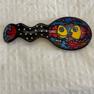 Colorful Ceramic Spoon Rest